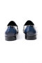 Genuine Leather Navy Blue Moccasin Classic Men's Shoes - Kx02 - 4