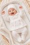 Seasonal Cotton Muslin 10 Piece Newborn Baby Girl Hospital Discharge Bodysuit Set 0-3 Months Boxed / Birth Gift - 6