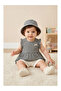 Hat, Gingham Tunic, Shorts Girls' Set (6,9,12 Months)