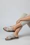 Women's Genuine Leather Full Orthopedic Heel Spur Special Design Daily Slippers - 4