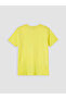 Lcw Kids Yellow Printed Boy's Shorts Pajama Set - 8