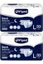 Adult Diapers with Waist Band Night Night L - Large - Large 60 Pieces