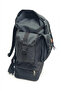 Black Camping, Mountain Climbing and Travel Backpack with Large Bottom Pocket and Waist Strap, Size 55*32*20 cm - 3