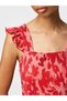 Maxikleid PCFLORA VOLANT TRÄGER - 6