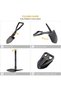 Collapsible Shovel, Heavy Duty Foldable Shovel, Camping Shovel and Pickax, Entrenching Tool for Gardening, Camping, Mud&Snow, Off Road, Portable Car Emergency kit Black - 4