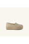 Woman / girl espadrille 10023059 toms valencia glimmer slub canvas