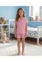 Girl's Cotton Patterned Button-Front Shorts Set - 3