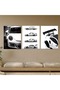 30x42 cm 3 Panel Framed Sports Car Canvas Wall Art - Gallery Wrapped Ready to Hang Cotton Canvas - 5