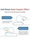 Memory Foam Pillow Set - Cervical Neck & Back Support Pillow for Sleeping - 4