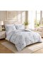 Lazzaro Home Printed Double Duvet Cover Set 3 pcs with Zipper Closure + 2 Pillowcases - 3
