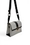Black - Black Houndstooth Plaid Women's Crossbody Bag Sp1287 - 2