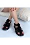 Palge Black Suede Sandals - 4