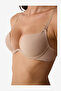 Women Shelly Push Up Beige Wired Padded Bra - 4