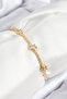 Brass Zircon Stone Star Model Gold Color Elevator Women's Bracelet