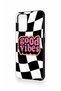 Oppo A54 Compatible Black Good Vibes Patterned Silicone Case - 3