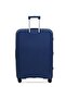 1 Piece Polypropylene Hard-side Luggage Set with TSA Lock | Lightweight Spinner Suitcases with 360° Wheels | Durable Trolley Bags for Secure Travel (28" Large) 9891-BLUE - 2