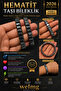 Hematite Bracelet - Hematite Stone Bracelet - Real Hematite Stone - 2