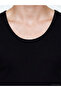 Black U-Neck Combed Cotton Men's Undershirt 3-Pack - 4