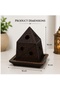 Luxury Arabic Incense Burner with Geometric Design – Bakhoor & Oud Holder | Elegant Home Fragrance Decor - 2