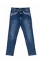 Plus Size Lycra Stoned Denim Women's Trousers