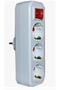 Mutlusan 3-prong grounded switch plug, flat type socket (001 170 033004 00 00) - 2