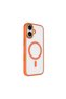 iPhone 17 Case Magsafe Transparent Back Face Camera Raised Silicone - 2