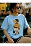 Brazil Teddy Bear Printed Oversize Cotton T-Shirt