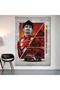 Charles Leclerc Ferrari Wall Covering Wall Tapestry First Quality Satin Fabric Poster