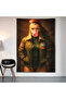 Bubble Girl Wall Covering Wall Tapestry First Quality Satin Fabric Poster