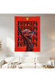 Ferrari Pop Art Wall Covering Wall Tapestry First Quality Satin Fabric Poster - 2
