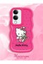 Vivo Y19E Compatible Case Camera Protector Red Silicone Couple Phone Case Kitty Pattern - 2