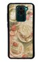 Xiaomi Redmi Note 9 Glossy Phone Case with Sage Strawberry Matcha Design