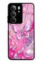 Realme C75 Pink Prism Butterfly Design Glossy Phone Case