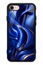 iPhone 7 Royal Sapphire Flow Design Glossy Phone Case