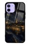 iPhone 12 Golden Galata Night Design Glossy Phone Case