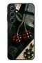 Samsung A55 Emerald Casino Cherry Design Glossy Phone Case