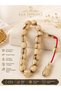 12.5X12.5 mm Efe Maskot Ottoman Hamur German Faturan Prayer Beads – 17 Habbe |   High-End Master Craftsmanship |   4 Fingers Suitable for Daily Shooting