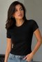 Women's Crew Neck Slim Fit T-Shirt & Blouse Lycra Fabric Osho Fabric - 2