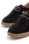 Mnr 4740 Genuine Leather Flat Sole Lace-Up Shoes - 4