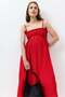 MAMA Smocked bandeau dress