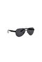 Sunglass Aviator Matte Black - 2