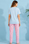 Girls Printed Pyjama Set Short Sleeve - 2