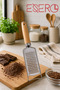 Steel Hand Grater with Wooden Handle – Multi-Purpose Grater for Cheese, Lemon, Garlic, Ginger, Chocolate, and Vegetables - 2