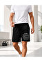 Dc Athletic Series 026 2-Pack Men's Black Printed Economic Shorts Comfortable Fit Summer Casual Bermuda/Shorts - 4