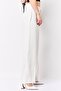 Women Regular Fit Plain Wide Leg Pants, White - 2