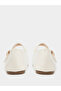 Plain Double Strap Ballerina Shoes - 4