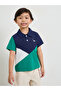 Boys Color Block Polo T-Shirt And Shorts Set - 2