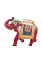 Wooden Elephant With Hand Painted For Home Decoration(L:26''xD:8''xH:22.5'') - 2