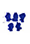 Bluey Characters Cookie Mold Set of 5 |   Play Dough and Sugar Dough Mold - 2