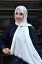 G Pattern Premium Shawl-White - 4